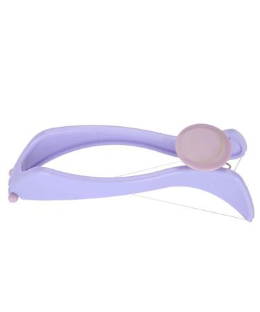 Facial epilier easy to use facial hair removal ABS premium ideal gifts. Pavable purple face hair removal tool comfortable for women (blist Pack)