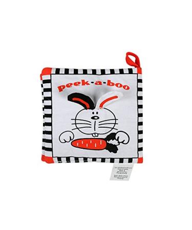 My First ABC Cloth Book for Infants - High Contrast Black, White, and Red Colors - Buy Online on SooperMarket.com