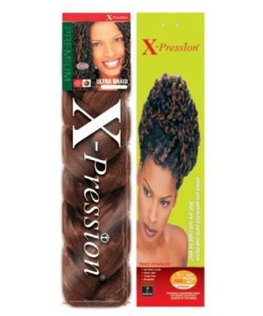 Braid: X-Pression Braid: Dark CHOCOLATE BROWN: Colour 4