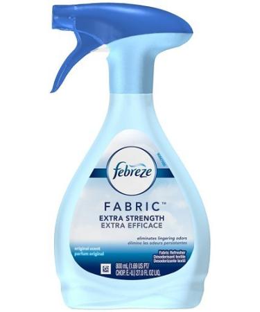 Febreze Extra Strength Fabric Refresher Trigger Spray Dispenser, Fresh Scent, 27 oz, 27 Fl Oz