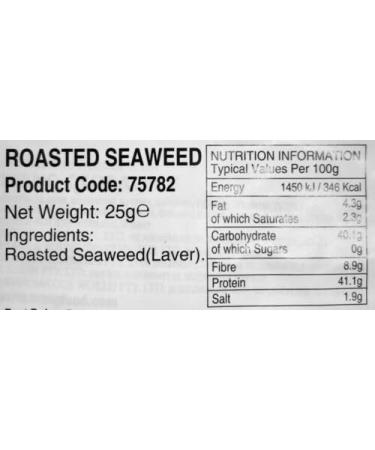Sukina Korean Roasted Sushi Seaweed Laver 10 Sheets 25g (Pack of 10) by CNMART - Buy Online on SooperMarket.com