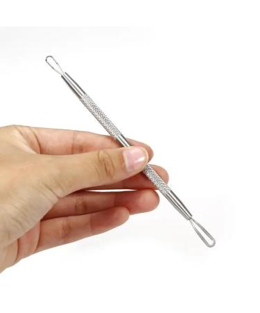Blackhead Remover Professional Skincare Spot Treatment Blackhead Remover Tool for Blemish Comedone Whiteheads Pimple Popper with Double Sided Soft Touch and Anti-Slip Design