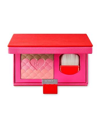 Kiko Milano Love Elixir Face Powder No. 01 Lovely Rose Content: 10g facial powder with a bright finish with a bronzer and two blush shades and brushes