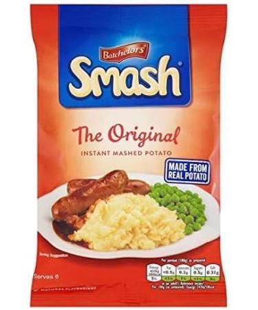 Batchelors Smash Instant Mashed Potato 6 x 176g - Original Flavor | Quick & Easy Meal Option - Buy Online on SooperMarket.com