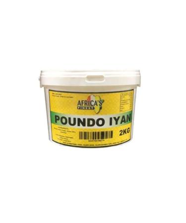 Africa s Finest Poundo Iyan 2kg-Fd