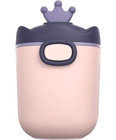 Fiacvrs Baby Milk Powder Dispenser with Spoon - Purple | Detachable & Large Capacity for Easy Feeding - Buy Online on SooperMarket.com