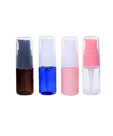 erioctry 10ML Portable Empty Refillable Bottle Cream Shampoo Lotion Treatment Pump Bottle with Cap Travel Bottles Toiletries Liquid Container for Cosmetic Make-up Pack of 6 (Pink) - Buy Online on SooperMarket.com