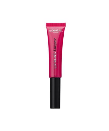 L'Or al Paris Infaillible Lip Paint Lacquer 103 Fuchsia Wars - Long-lasting Lipstick for Flawless Finish | Shop Internationally - Buy Online on SooperMarket.com