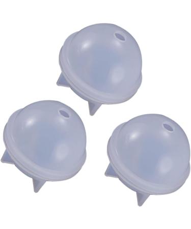 STOBOK 6 Pcs Epoxy Mold Stencils for Crafts Resin Baking Silicone Mold Soap Mold Ornaments Candy Whitex3pcs 4CMx3pcs - Buy Online on SooperMarket.com