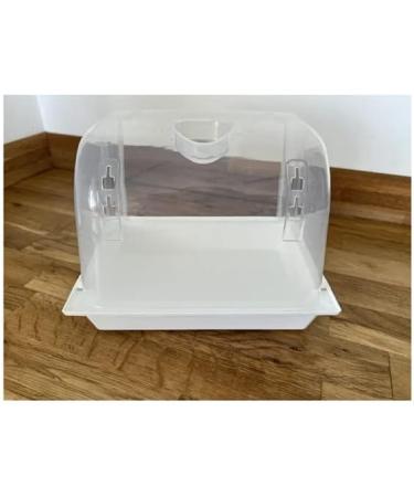 Moondown Farm Bird Bath Large with hooks for Internal/External Fitting for Budgie Cockatiel Small Birds - Buy Online on SooperMarket.com
