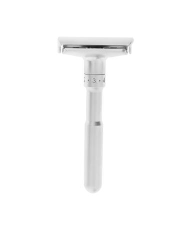 F Fityle Adjustable Safety Razor - Classic 1-6 Double Edge for Men's Shaving | 5 Blades Mild to Aggressive Shave - Buy Online on SooperMarket.com