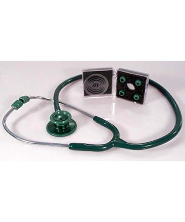 Deluxe-Lite Dual Head Stethoscope Adult Latex Free Hunter Green