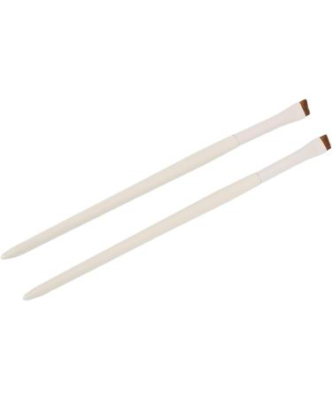Makeup Eyeliner Brush 2pcs Eyeliner Brush Cosmetic Tool Ultra Thin Precise for Office - Buy Online on SooperMarket.com