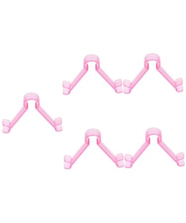 Baluue 5pcs Lip Muscle Trainer Lips Shaper Face Exerciser Lip Exerciser Slimming Exerciser Mouth Trainer Oral Exerciser Mouth Muscle Tightener Smile Corrector Lift Tool Lip Trainer 9.30X7.70X1.50CMx5pcs Pinkx5pcs
