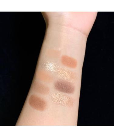 Lovelycat 9 Colors Glitter Eyeshadow Makeup Palette Matte High Pigmented Colorful Creamy Texture Eye Shadow Powder Natural Waterproof Long Lasting Eyeshadow Powder Cosmetics (purple) - Buy Online on SooperMarket.com