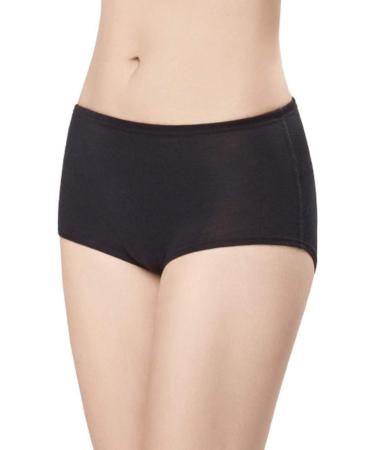Utenos 100% Merino Wool Women's Base Layer Underpants S Black