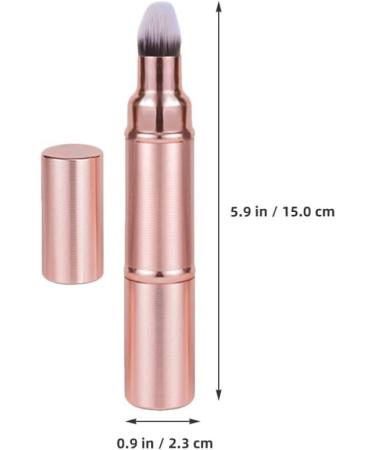 FOMIYES Double Ended Makeup Brush Retractable Blush Brush Concealer Brush Foundation Brush Cosmetics Brush for Liquid Cream Blending Buffing Concealer - Buy Online on SooperMarket.com