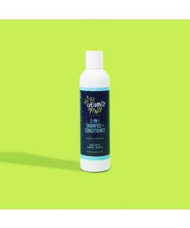 Young King Hair Care 2-in-1 Shampoo & Conditioner for Boys | Plant-Based Harm-Free Cleanses & Hydrates Natural Curls | 8 oz - Buy Online on SooperMarket.com