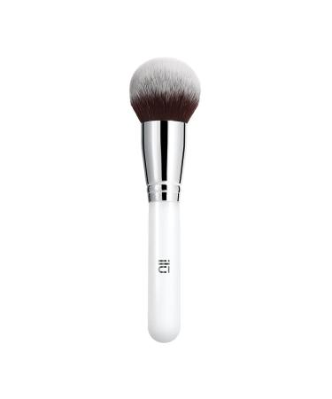 TB Tools for Beauty T4B Ilu 200 series Face make-up Powder brushes for applying loose and pressed powder blush bronzer highlighter from taklon bristen white (209)