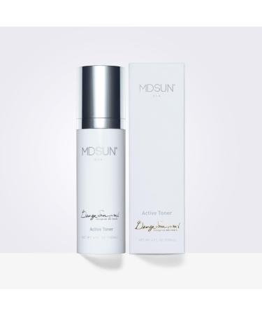 MDSUN Active Toner - Antioxidant Facial Toner for Dark Spots & Dull Skin | Deep Hydration pH-Balance Anti-Aging | 120mL - Buy Online on SooperMarket.com