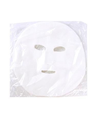 Gauze Face Mask 100pcs Precut Gauze Facial Mask with Strong Water Absorption Disposable DIY Face Mask Sheets for Salon