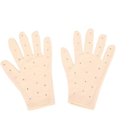 Kawehiop Women's Fashion Figure Skating Wrist Gloves - Breathable Fast-Drying Sunscreen Protection in Skin Color - Buy Online on SooperMarket.com