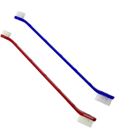 Sosoport 2pcs Set Pet Toothbrush Big Head Toothbrush Soft Dogs Finger Toothbrush Cat Double Head Toothpaste - Buy Online on SooperMarket.com