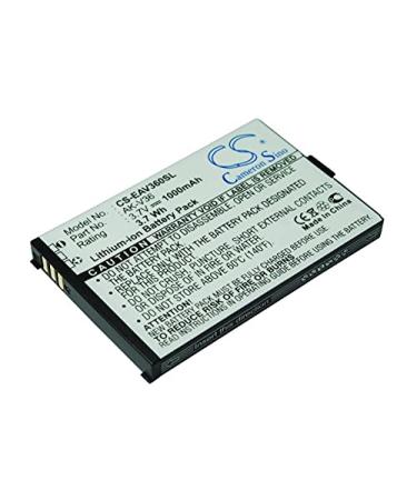 Replacement for Battery Emporia AK-V35 AK-V36 AK-V37 Elegance Elegance Premium Elegance weib ElegancePlus V35 V35001WS V35T V36T Weiss