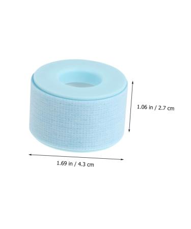 NOLITOY Blue Mascara - 2 Rolls Silicone Gel Band Adhesive Lash Tape for Extensions | Eye Gel & Non-Woven Fabric | International Shipping - Buy Online on SooperMarket.com