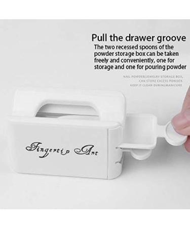 Lodokdre Portable Dipping Recycling Nail Double-Layer Convenient Nail Jewelry - Buy Online on SooperMarket.com