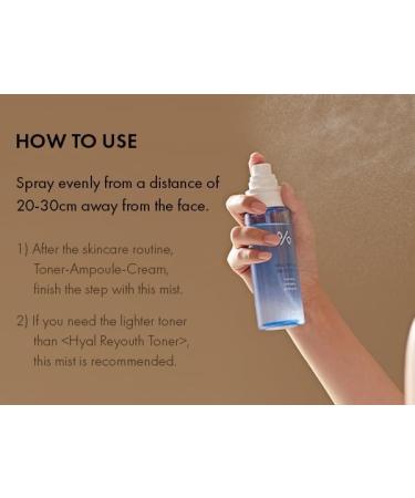 Dr.Ceuracle Hyal Reyouth Oil Drop Mist | Hydrating Serum Spray | Anti-Aging Facial Toner for Sensitive Skin | Plant-Based Squalane & Sugar Cane Extract | 4.22 Fl.oz - Buy Online on SooperMarket.com