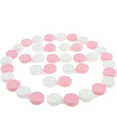 Bonarty 20pcs L/R Marked Mini Contact Lens Box Travel Lenses - Pink as described - Buy Online on SooperMarket.com