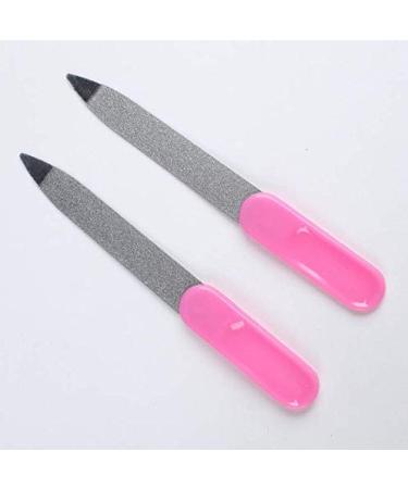 Cafurty 5pcs Metal Double Sided Nail File Set - Stainless Steel Manicure & Pedicure Tools - Buy Online on SooperMarket.com