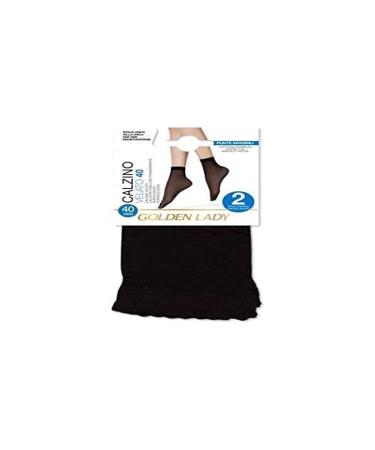 Golden Lady Golden Lady Socks Lycra 20 Denari Black 2 Pairs 5H Gd Accessories for Women - 300 g