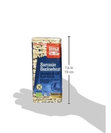 Buy LIMA Buckwheat Waffles with Linseed - 130g | Healthy Gluten-Free Snack International Shipping Available - Buy Online on SooperMarket.com
