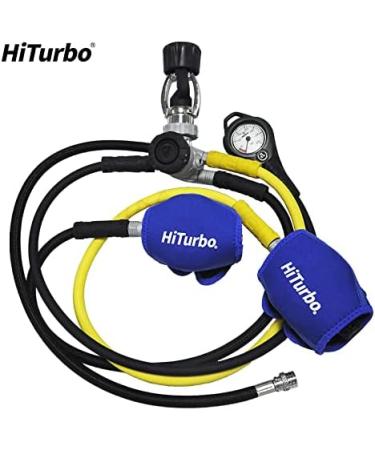 Hiturbo Scuba Regulator Bag with High Density Foam Padding | Diving Regulator Protective Case - Blue - Buy Online on SooperMarket.com