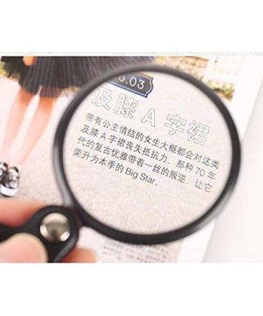 5X & 10X Folding Magnifiers - Portable Handheld Glass for Reading Newspapers & Hands-Free Use - Buy Online on SooperMarket.com
