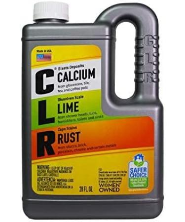 CLR Calcium Lime & Rust Remover - Biodegradable Formula - 28 Oz Bottle (2 Pack) - Buy Online on SooperMarket.com