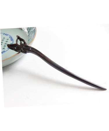 minkissy Japanese Hair Pin Head Pieces for Woman Hair Clip for Women Hair Chopsticks for Women Thick Hair Hair Chopstick Clip Japanese Hair Sticks Steamed Stuffed Bun Hairpin Headgear Ebony - Buy Online on SooperMarket.com