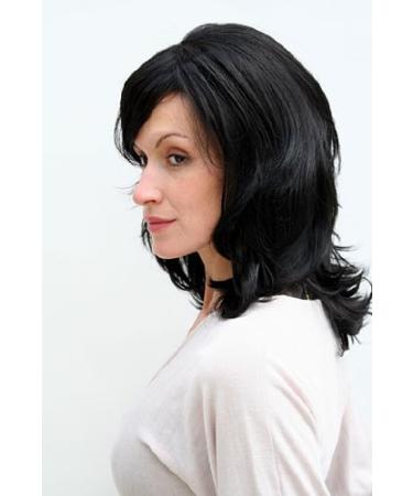 Shop DIVA Jet Black Shoulder Length Wig 2103-1B | 40 cm | International Shipping Available - Buy Online on SooperMarket.com
