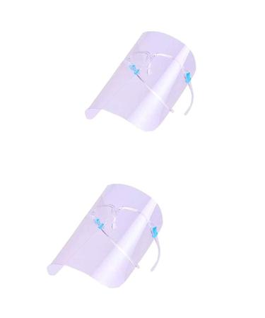 VWMYQ PCS Face Shield Protector Clear 2 Sets per Pack
