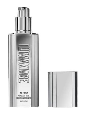 Il Makiage No Filter Poreless Base Smoothing Primer - 30ml / 1.0 fl oz Perfecting Primer for Pores Flawless Finish Long-Lasting Makeup Base White