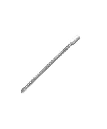 Kiara World Cuticle Pusher Remover Tool Professional Premium UV Gel Nail Art Polish Soak Off Peeler Scraper Remover Double Head Spoon Triangle Trimmer Stainless Steel Durable for Pedicure Manicure