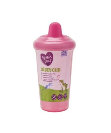 Pink Parent's Choice Sippy Cup 3 pack