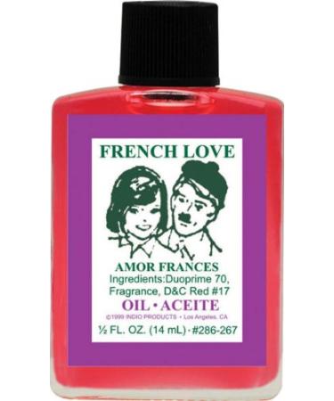 (1Pack) Indio Products Spiritual Anointing Oil- French Love 1/2oz