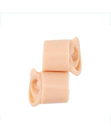 Ear Model A Pair - Professional Simulated Ear Template Imitation Soft Soft Silicone Soft Ear Display Products Actual Ear Mold Sample - Buy Online on SooperMarket.com