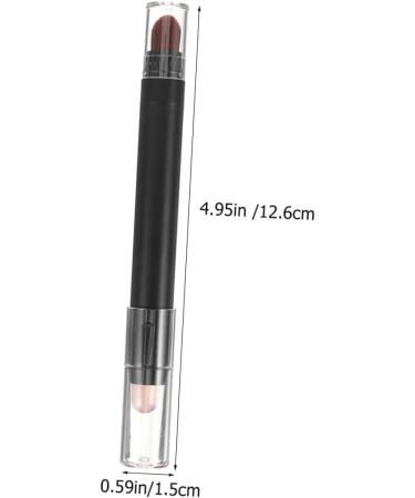 MUSISALY 2pcs Eye Makeup Stick Makeup Eyeshadow Brushes Stick Eye Shadow for Women Makeup Brush Abs Black - Buy Online on SooperMarket.com