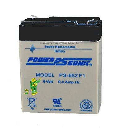 Power Sonic PS-682F1 6V9.0AH F1