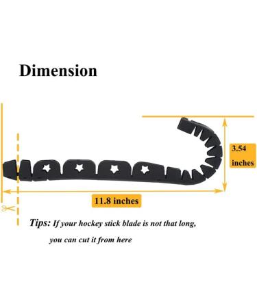 Auaurly Hockey Racket Cling Protection | Blade Covers for Off-Ice Training | 3-Piece Set - Best Hockey Gifts & Accessories - Buy Online on SooperMarket.com