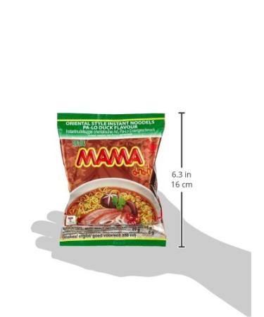 Mama Instant Noodles with Duck Meat Taste - Authentic Thai Instant Noodle Soup - 24 x 55g Pack - Buy Online on SooperMarket.com